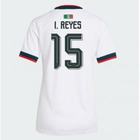 Dámské fotbalový oblečení Mexiko Israel Reyes #15 Venkovní košile MS 2026 Krátkým Rukávem